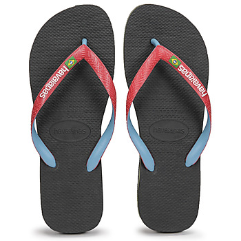 Παπούτσια Σαγιονάρες Havaianas BRASIL MIX Black / Red / Μπλέ