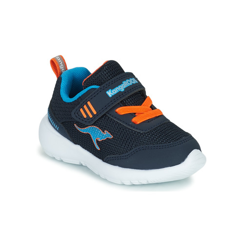 Παπούτσια Αγόρι Χαμηλά Sneakers Kangaroos KY-Lilo EV Marine / Orange