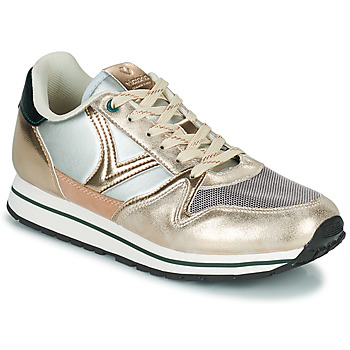 Παπούτσια Γυναίκα Χαμηλά Sneakers Victoria 1141134PLATINO Gold / Green
