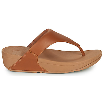 FitFlop LULU LEATHER TOEPOST Καφέ