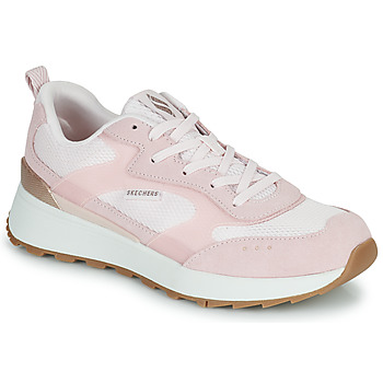 Παπούτσια Γυναίκα Χαμηλά Sneakers Skechers SUNNY STREET Ροζ / Άσπρο
