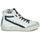 Παπούτσια Γυναίκα Ψηλά Sneakers Meline NKC320 Άσπρο / Black / Leo
