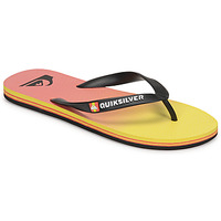 Παπούτσια Άνδρας Σαγιονάρες Quiksilver MOLOKAI NEW WAVE Black / Yellow