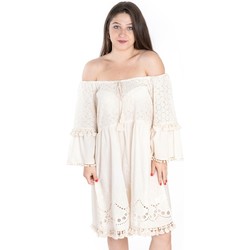 Υφασμάτινα Γυναίκα Κοντά Φορέματα Isla Bonita By Sigris Φόρεμα Blanco