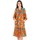 Υφασμάτινα Γυναίκα Φορέματα Isla Bonita By Sigris Φόρεμα Orange