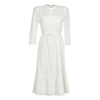Υφασμάτινα Γυναίκα Μακριά Φορέματα Esprit BCI midi dress Άσπρο