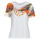 Υφασμάτινα Γυναίκα T-shirt με κοντά μανίκια Desigual TS_MINNEAPOLIS Άσπρο / Multicolour