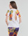 Υφασμάτινα Γυναίκα T-shirt με κοντά μανίκια Desigual TS_MINNEAPOLIS Άσπρο / Multicolour