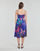 Υφασμάτινα Γυναίκα Κοντά Φορέματα Desigual VEST_ALANA Μπλέ / Multicolour
