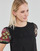 Υφασμάτινα Γυναίκα T-shirt με κοντά μανίκια Desigual TS_AMORE XXX Black