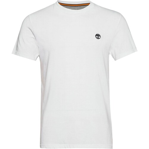 Υφασμάτινα Άνδρας T-shirt με κοντά μανίκια Timberland 175614 Άσπρο