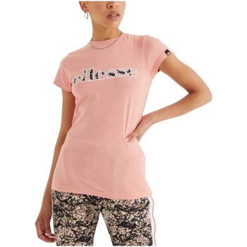 Υφασμάτινα Γυναίκα T-shirt με κοντά μανίκια Ellesse  Ροζ