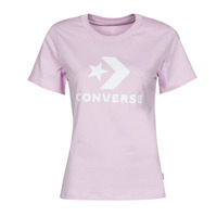 Υφασμάτινα Γυναίκα T-shirt με κοντά μανίκια Converse Star Chevron Center Front Tee Pale / Αμέθυστος