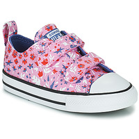 Παπούτσια Κορίτσι Χαμηλά Sneakers Converse Chuck Taylor All Star 2V Paper Floral Ox Ροζ / Multicolour