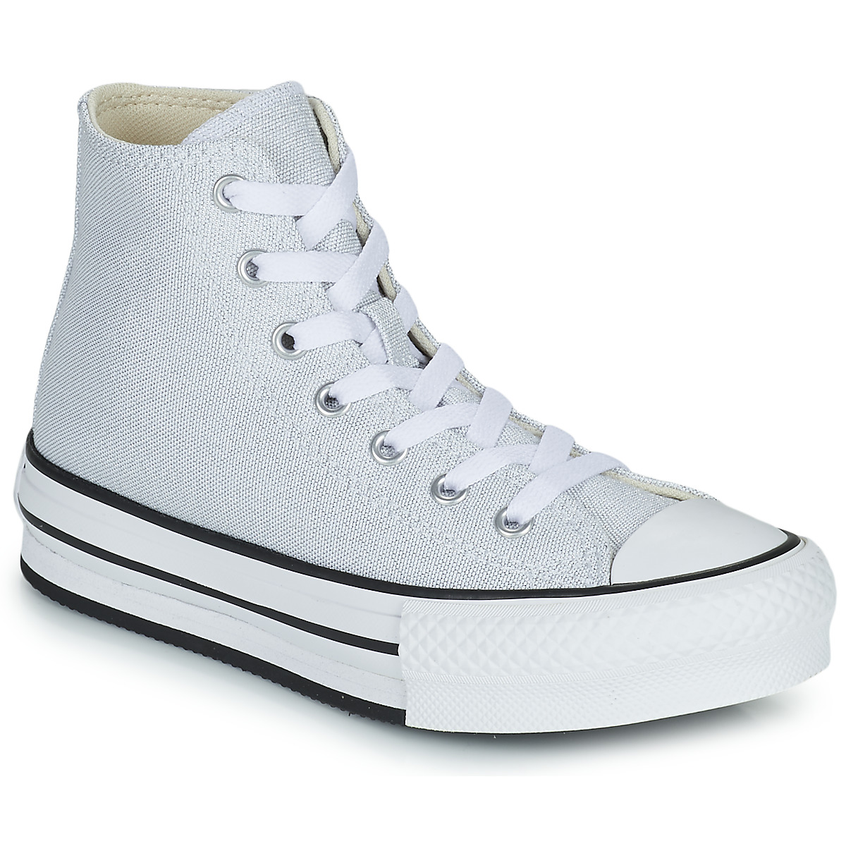 Παπούτσια Κορίτσι Ψηλά Sneakers Converse Chuck Taylor All Star EVA Lift Undersea Glitter Hi Grey