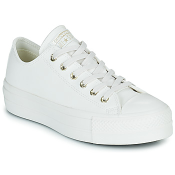 Παπούτσια Γυναίκα Χαμηλά Sneakers Converse Chuck Taylor All Star Lift Mono White Ox Άσπρο