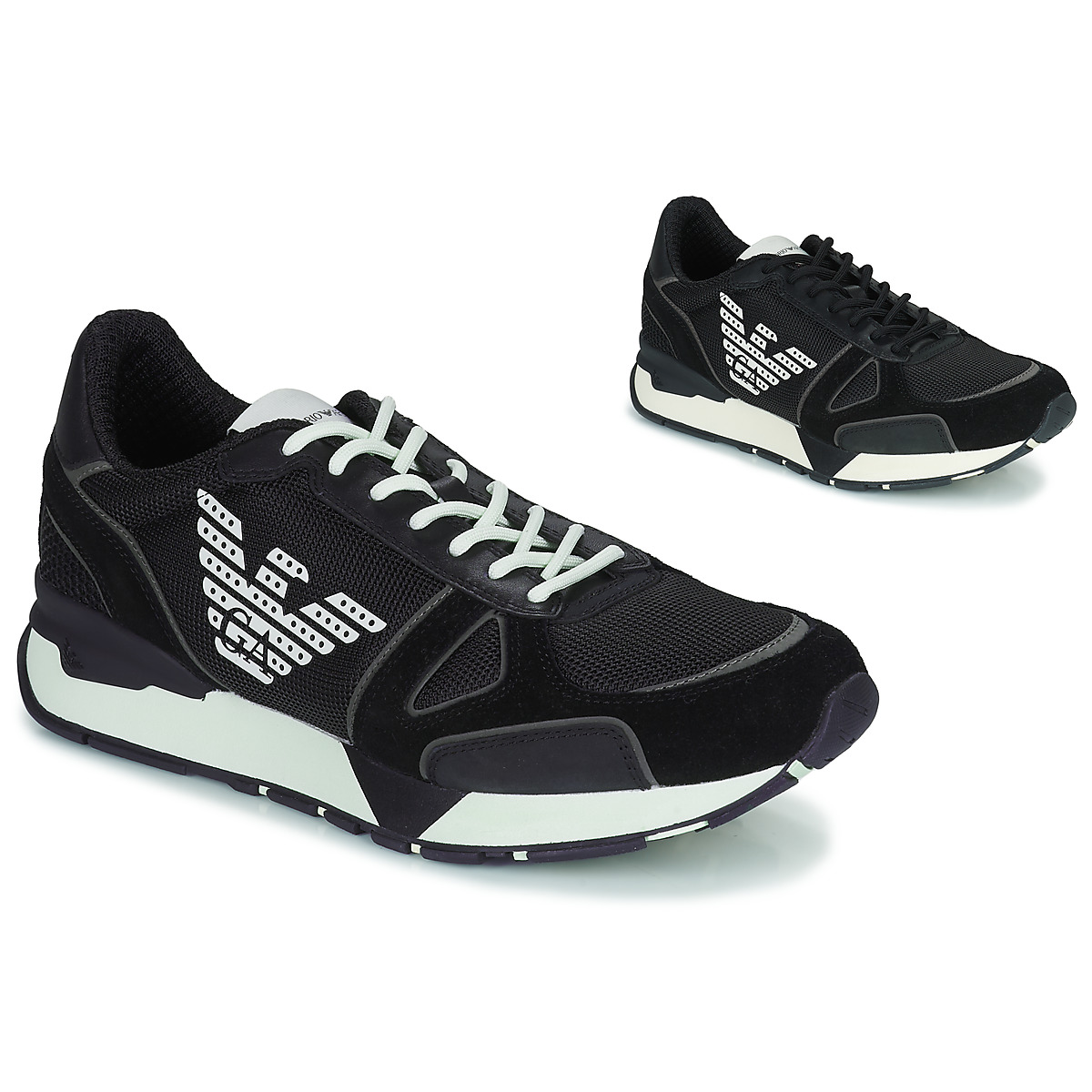 Xαμηλά Sneakers Emporio Armani – Ύφασμα