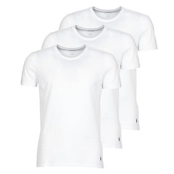 Υφασμάτινα Άνδρας T-shirt με κοντά μανίκια Polo Ralph Lauren CREW NECK X3 Άσπρο