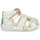 Παπούτσια Κορίτσι Σανδάλια / Πέδιλα Kickers BIGFLO-2 Άσπρο / Argenté