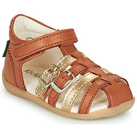 Παπούτσια Κορίτσι Σανδάλια / Πέδιλα Kickers BIGKRO Camel / Gold