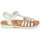 Παπούτσια Κορίτσι Σανδάλια / Πέδιλα Kickers COSMETICK Άσπρο / Gold
