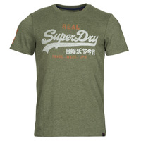 Υφασμάτινα Άνδρας T-shirt με κοντά μανίκια Superdry VINTAGE VL CLASSIC TEE Thrift παλέτα χρωμάτων  / Olive / Marl