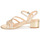 Παπούτσια Γυναίκα Σανδάλια / Πέδιλα Cosmo Paris ZEDI-GLIT Platinum