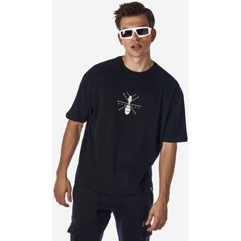 Υφασμάτινα Άνδρας T-shirts & Μπλούζες Brokers ΑΝΔΡΙΚΟ T-SHIRT Μαύρο
