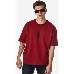 Υφασμάτινα Άνδρας T-shirts & Μπλούζες Brokers ΑΝΔΡΙΚΟ T-SHIRT Red