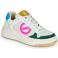 Παπούτσια Γυναίκα Χαμηλά Sneakers No Name BRIDGET SNEAKER Άσπρο / Ροζ / Green