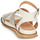 Παπούτσια Γυναίκα Σανδάλια / Πέδιλα Regard ARTHUR V4 EROTICA IVOIRE Άσπρο