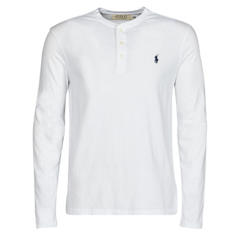Υφασμάτινα Άνδρας Μπλουζάκια με μακριά μανίκια Polo Ralph Lauren K216SC05 Άσπρο
