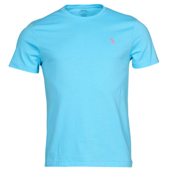 Υφασμάτινα Άνδρας T-shirt με κοντά μανίκια Polo Ralph Lauren K221SC08 Μπλέ / Turquoise