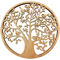 Σπίτι Πίνακες Signes Grimalt Κρεμαστό Δέντρο Της Ζωής Gold