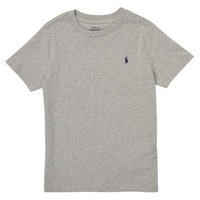 Υφασμάτινα Αγόρι T-shirt με κοντά μανίκια Polo Ralph Lauren LILLOW Grey