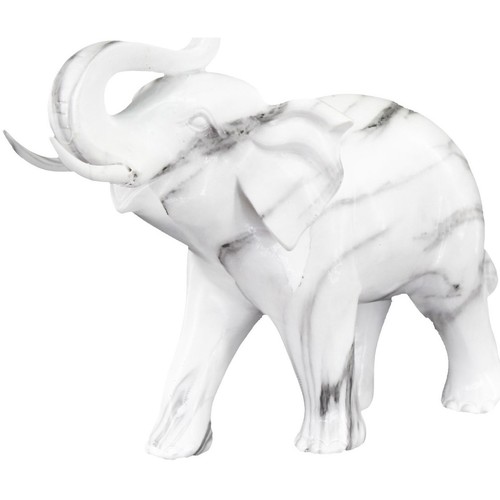 Σπίτι Αγαλματίδια και  Signes Grimalt Σχήμα Ελέφαντα Άσπρο