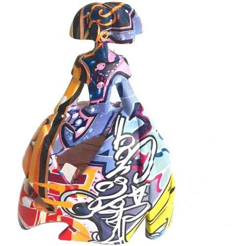 Σπίτι Αγαλματίδια και  Signes Grimalt Σχήμα Μενίνα Γκράφιτι Multicolour