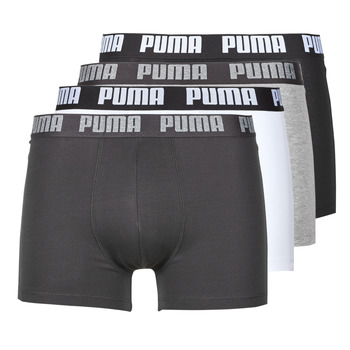 Εσώρουχα Άνδρας Boxer Puma PUMA BASIC X4 Άσπρο / Black / Grey / Grey