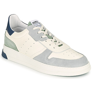 Παπούτσια Άνδρας Χαμηλά Sneakers Schmoove ORDER SNEAKER Άσπρο / Grey / Μπλέ