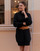 Υφασμάτινα Γυναίκα Κοντά Φορέματα Céleste PERCE-NEIGE Black