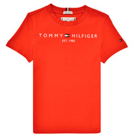 Υφασμάτινα Παιδί T-shirt με κοντά μανίκια Tommy Hilfiger AIXOU Red