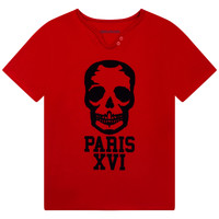 Υφασμάτινα Αγόρι T-shirt με κοντά μανίκια Zadig & Voltaire EPICA Red