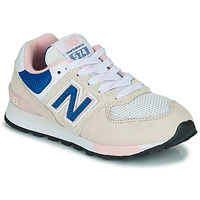 Παπούτσια Κορίτσι Χαμηλά Sneakers New Balance 574 Άσπρο / Μπλέ
