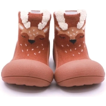 Παπούτσια Παιδί Σοσονάκια μωρού Attipas Zootopia Deer - Brown Brown