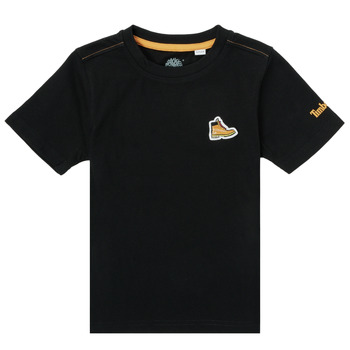 Υφασμάτινα Αγόρι T-shirt με κοντά μανίκια Timberland HAVRAWA Black