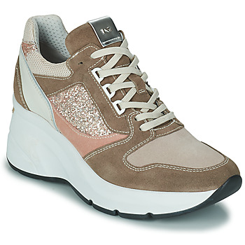 Παπούτσια Γυναίκα Χαμηλά Sneakers NeroGiardini E217981D-501 Brown / Ροζ