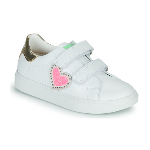 Παπούτσια Κορίτσι Χαμηλά Sneakers Pablosky TOMI Άσπρο / Ροζ