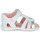 Παπούτσια Κορίτσι Σανδάλια / Πέδιλα Pablosky TASCAL Άσπρο / Silver / Ροζ