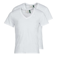 Υφασμάτινα Άνδρας T-shirt με κοντά μανίκια G-Star Raw Base htr v t s\s 2-pack Άσπρο