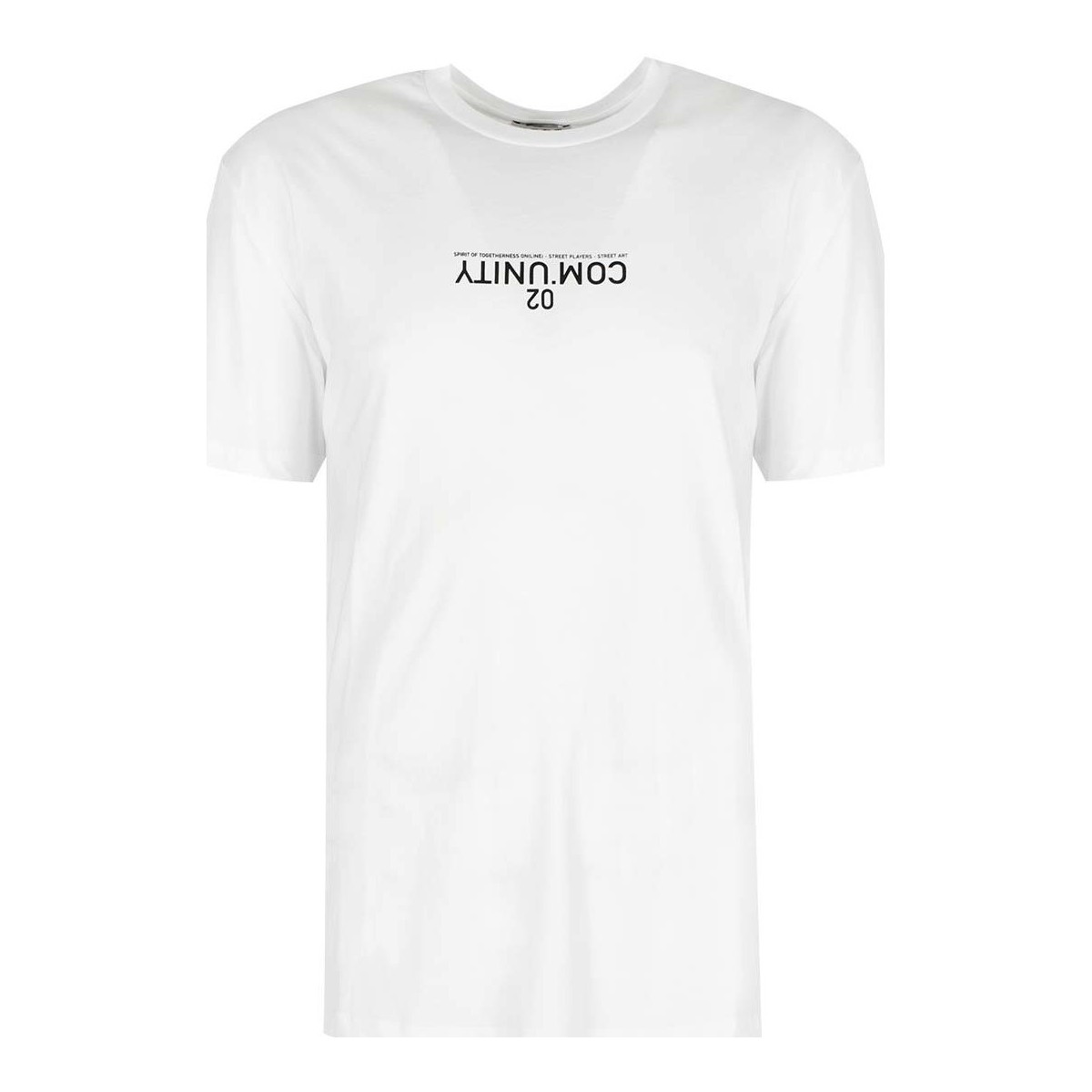 Υφασμάτινα Άνδρας T-shirt με κοντά μανίκια Les Hommes UHT251 700P | Reserved community Oversized T-Shirt Black